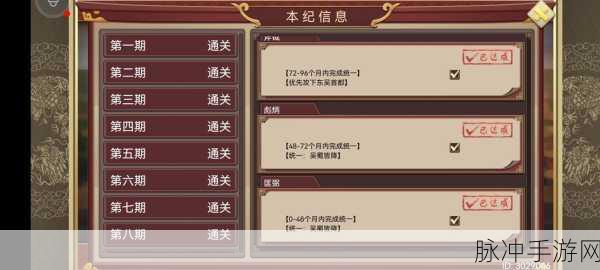 皇帝成长计划 2 挑战十三文公逐鹿，制霸攻略指南