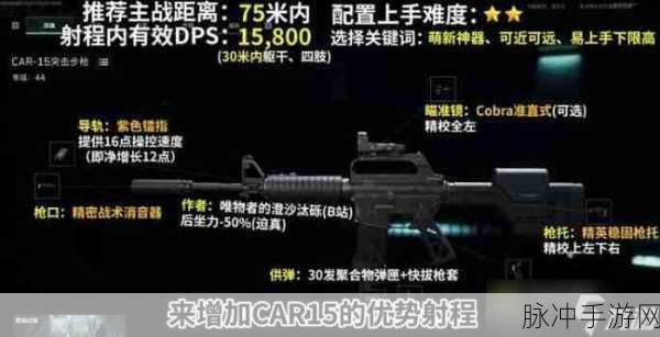 深度剖析三角洲行动 AR57 强度与改装策略全指南
