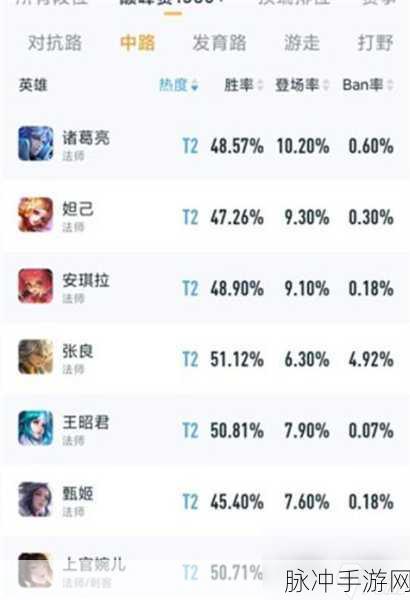 王者荣耀高端局必练法师英雄大盘点