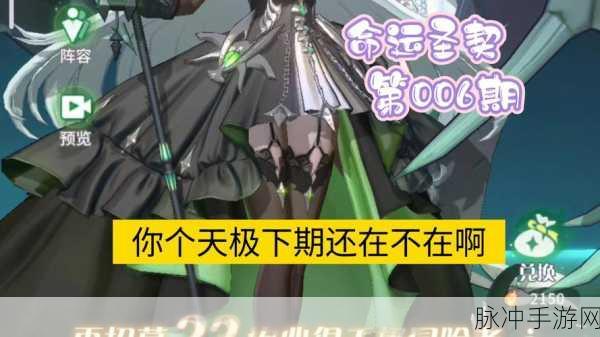 命运圣契天极角色深度剖析,全新角色技能解析与玩法攻略,助你逆转战局!