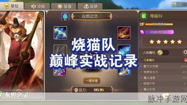 火炬之光手游灰烬战士宠物搭配全攻略