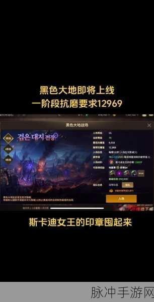 DNF手游攻略,揭秘黑色大地副本的抗魔需求与攻略要点