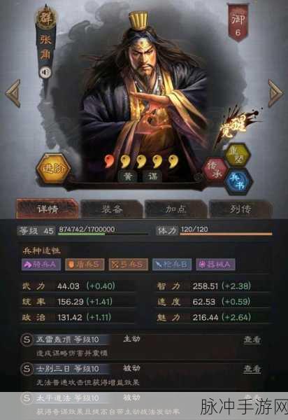 三国志战略版,张角全方位深度解读