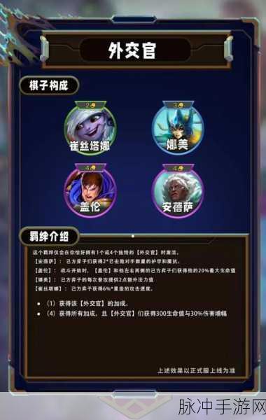 金铲铲之战 S7 赛季全新羁绊深度剖析