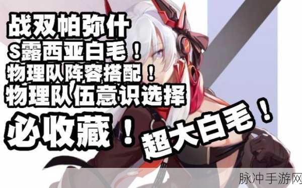 战双帕弥什深度攻略,露西亚深红之渊意识搭配与主C阵容选择分析