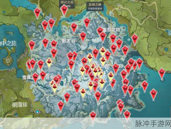 原神探索指南,揭秘绯红玉髓的隐藏位置