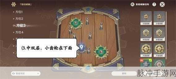 原神恒动械画第六天,部件其六通关全攻略