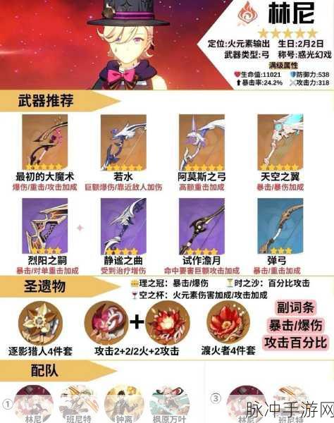 原神林尼技能深度解析与实战攻略