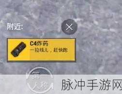 和平精英,C4 炸弹全攻略 掌控战场新利器