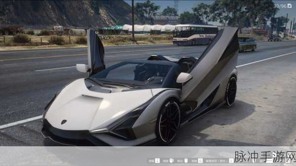 GTA5 手游,兰博基尼的梦幻追逐之旅