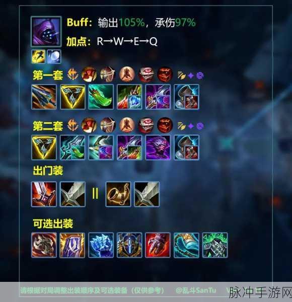 LOL 剑魔无限火力一刀流出装秘籍大揭秘