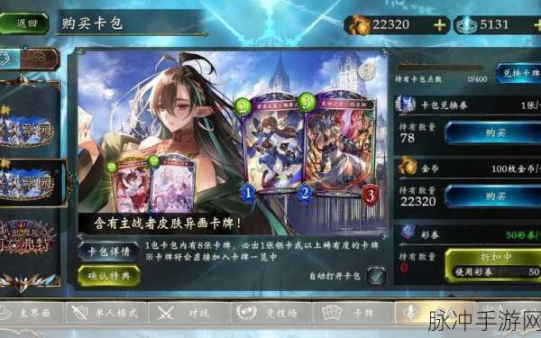 影之诗无限篇妖精抽卡深度攻略,实用技巧与策略建议