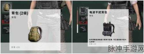 绝地求生手游二级包图片全解析