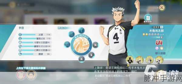 排球少年新的征程,角色养成秘籍大公开