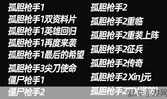 孤胆枪手手游攻略,解锁新关卡,挑战无限可能