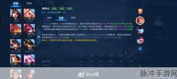 王者荣耀少司缘技能详解与玩法机制全解析