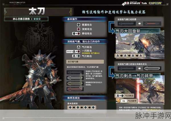 怪物猎人世界全武器深度解析,核心连招与实用技巧秘籍