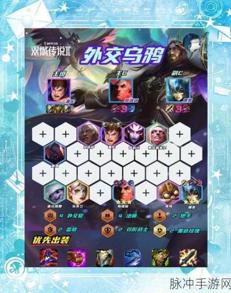 云顶之弈深度攻略,揭秘帝国乌鸦阵容的制胜之道