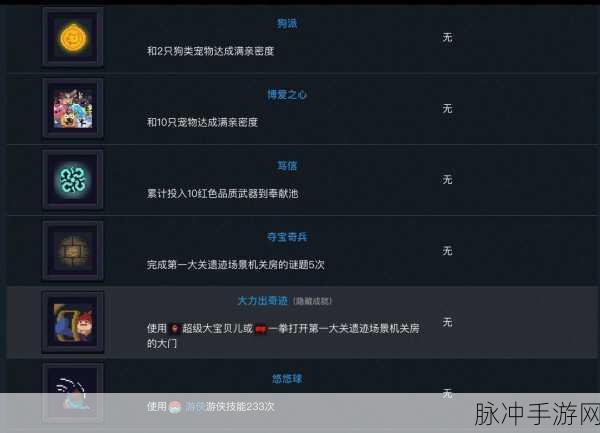 元气骑士法师成就皮肤解锁全攻略,手游公司视角的深度解析