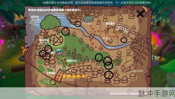 摩尔庄园手游黑森林宝箱位置全攻略