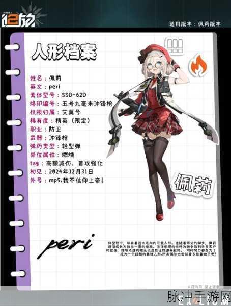 少女前线角色攻略,阿梅利解析与赤道别名探究及作战效能提升