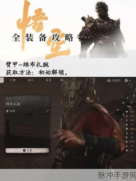 黑神话,悟空藏风护臂材料大揭秘