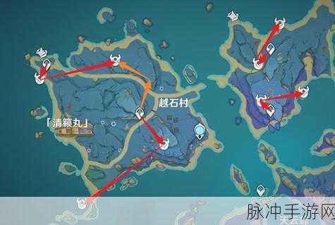 原神浮游核高效收集全路线指南