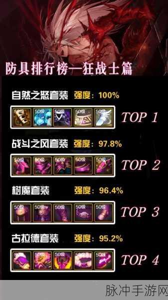 DNF手游攻略,100级防具强势3+2搭配详解