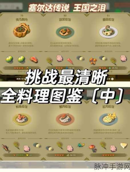 塞尔达传说王国之泪料理效果复制深度攻略