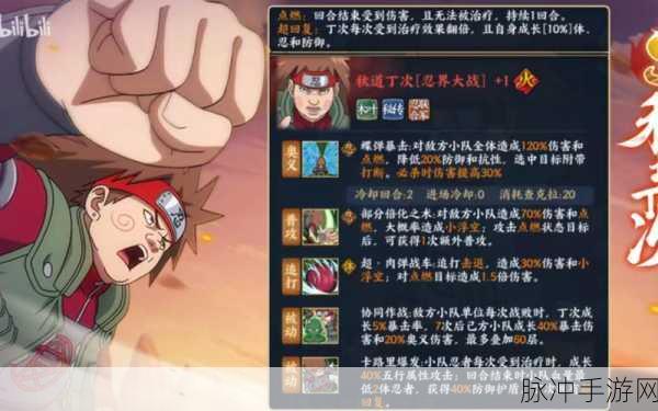 火影忍者手游疾风丁次连招深度解析与实战攻略