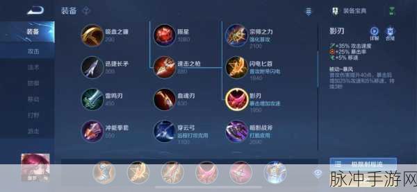 王者荣耀射手伽罗出装深度推荐与全面介绍