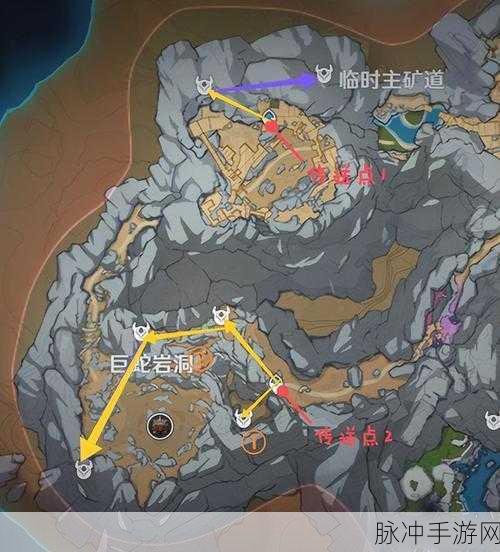 原神探索指南,荒石苍漠观景点全揭秘及位置详解