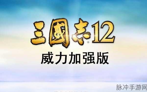 三国志12威力加强版,全面解锁隐藏要素攻略