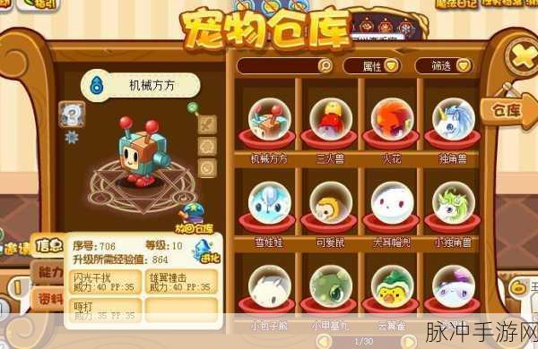 洛克王国手游攻略，圣诞仓库装扮更换全解析