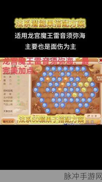 梦幻西游手游深度攻略,潜能果使用上限及优化策略