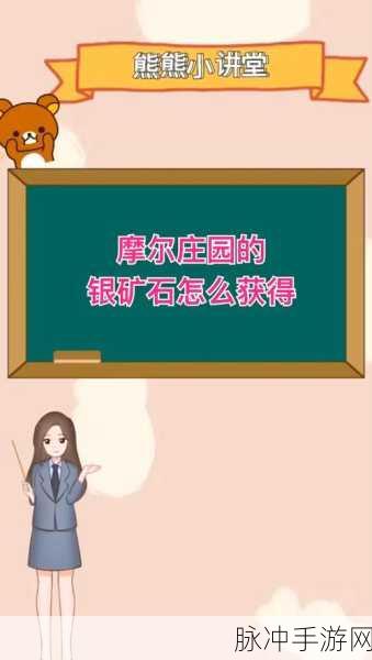 摩尔庄园手游银矿石获取攻略，哪里最多位置详解