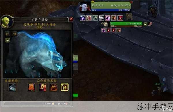 魔兽世界手游深度探索,揭秘神秘巨兽——世界大脚