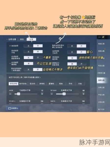 和平精英最佳画面设置攻略,打造极致游戏体验