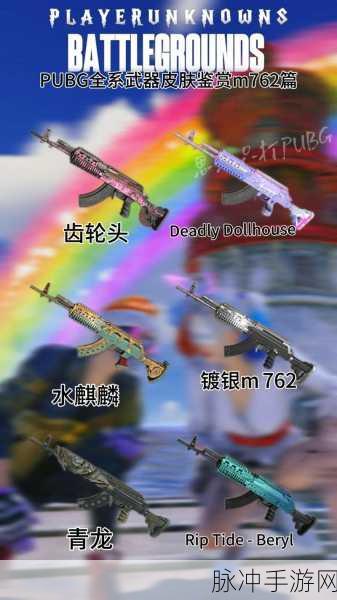 绝地求生M762计数器皮肤游戏内效果深度解析