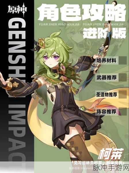 原神柯莱圣遗物搭配全攻略,深度解析与优化你的角色装备选择
