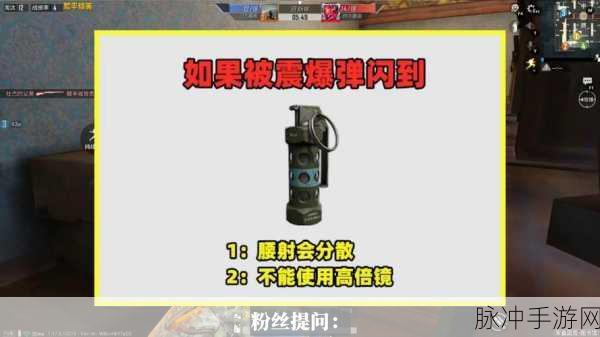 和平精英冷门神器揭秘,震爆弹的战斗潜力不容小觑
