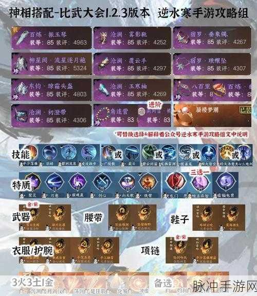 神武3手游新手攻略，精挑细选，如何找到你的心仪之选