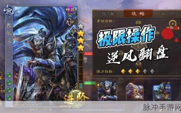 手游攻略，三国杀界张辽技能详解与实战运用