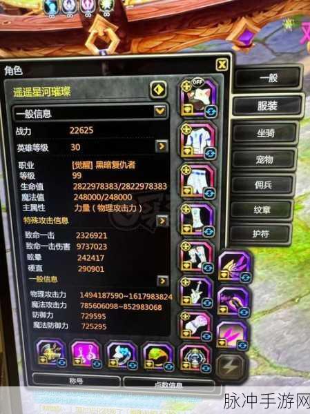 黑暗复仇者输出秘籍，解锁龙之谷里的输出王者之道