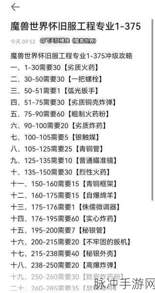 魔兽世界怀旧服锻造专家任务全攻略，解锁大师级技艺的必经之路