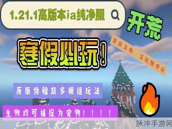 我的世界手游攻略，开服侠如何为服务器修改简介和Logo