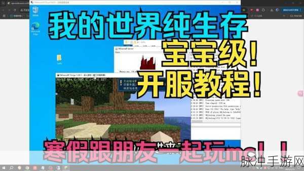我的世界手游攻略,开服侠如何为服务器修改简介和Logo
