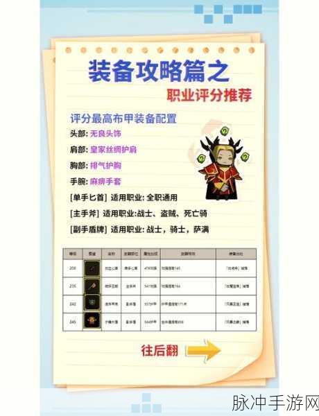 我的勇者各职业魂卡搭配深度解析