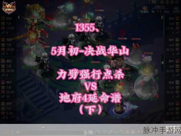 梦幻西游决战华山,深度剖析各阵容搭配的策略与技巧指南