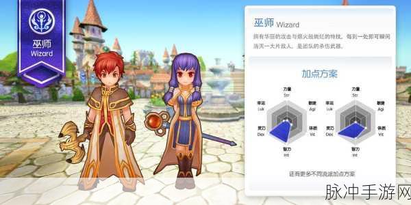 仙境传说RO,守护永恒的爱——人物洗点深度攻略